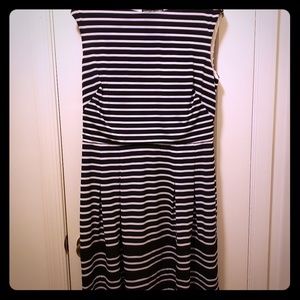 Navy Stripped Dress